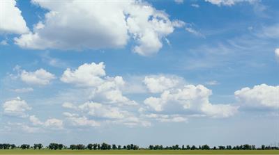 Field and sky